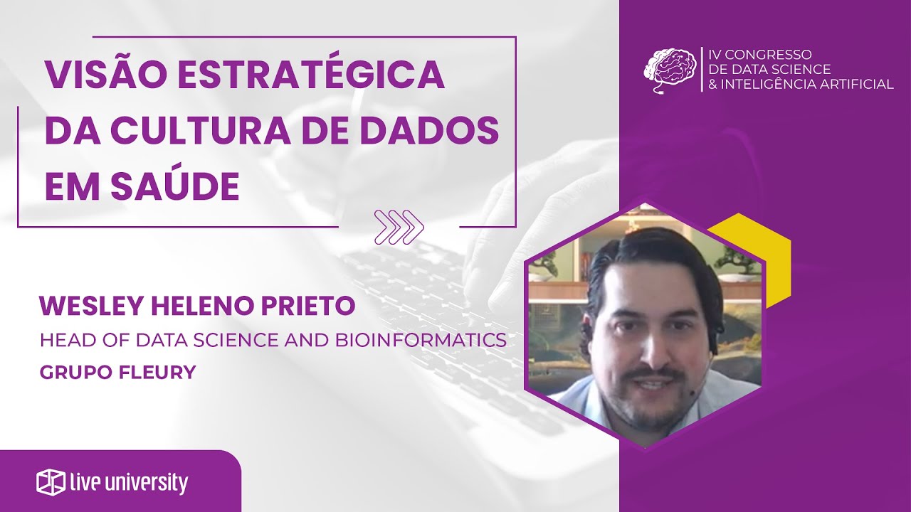 [CIÊNCIAS DE DADOS] UMA VISÃO ESTRATÉGICA PARA A ÁREA DA SAÚDE