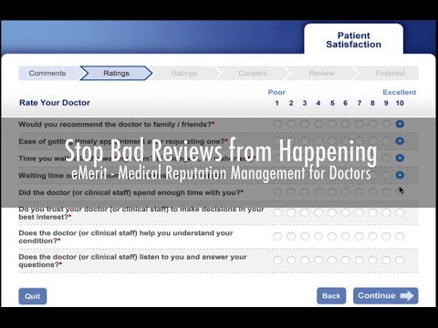 Online Reputation Management for Physicians, Dentists and Hospitals - by eMerit